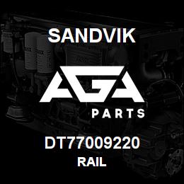 DT77009220 Sandvik RAIL | AGA Parts