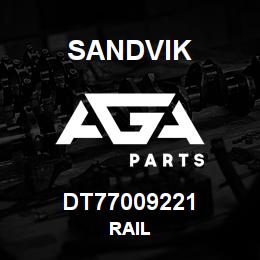 DT77009221 Sandvik RAIL | AGA Parts