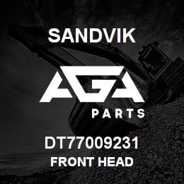 DT77009231 Sandvik FRONT HEAD | AGA Parts