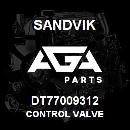 DT77009312 Sandvik CONTROL VALVE | AGA Parts