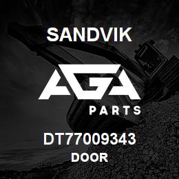 DT77009343 Sandvik DOOR | AGA Parts