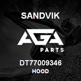 DT77009346 Sandvik HOOD | AGA Parts