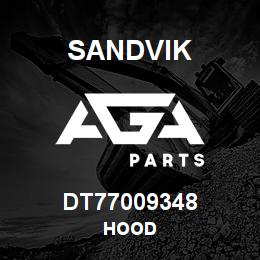 DT77009348 Sandvik HOOD | AGA Parts