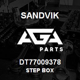 DT77009378 Sandvik STEP BOX | AGA Parts