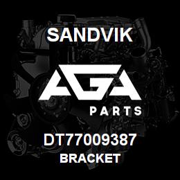 DT77009387 Sandvik BRACKET | AGA Parts
