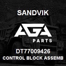 DT77009426 Sandvik CONTROL BLOCK ASSEMBLY | AGA Parts