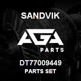 DT77009449 Sandvik PARTS SET | AGA Parts