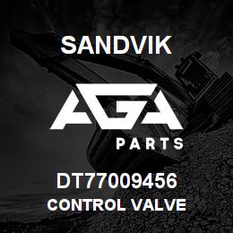 DT77009456 Sandvik CONTROL VALVE | AGA Parts
