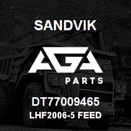 DT77009465 Sandvik LHF2006-5 FEED | AGA Parts