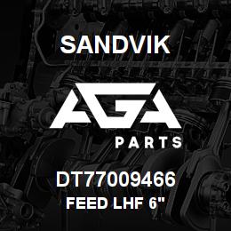 DT77009466 Sandvik FEED LHF 6' | AGA Parts