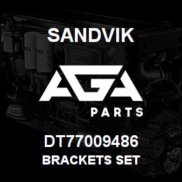 DT77009486 Sandvik BRACKETS SET | AGA Parts