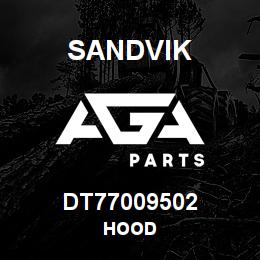 DT77009502 Sandvik HOOD | AGA Parts