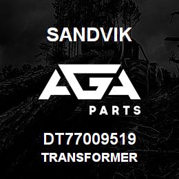DT77009519 Sandvik TRANSFORMER | AGA Parts