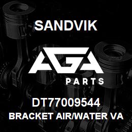 DT77009544 Sandvik BRACKET AIR/WATER VALVE | AGA Parts