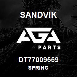 DT77009559 Sandvik SPRING | AGA Parts