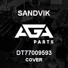 DT77009593 Sandvik COVER | AGA Parts