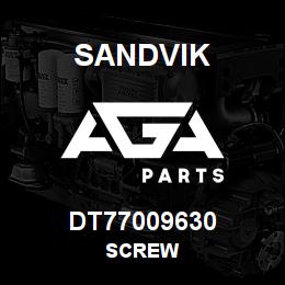 DT77009630 Sandvik SCREW | AGA Parts