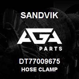 DT77009675 Sandvik HOSE CLAMP | AGA Parts