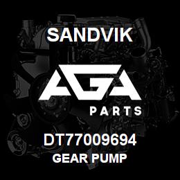 DT77009694 Sandvik GEAR PUMP | AGA Parts