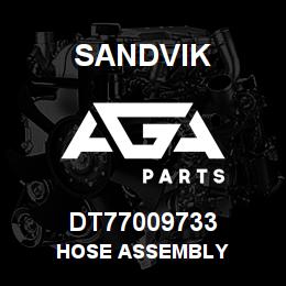 DT77009733 Sandvik HOSE ASSEMBLY | AGA Parts