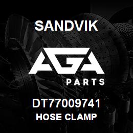 DT77009741 Sandvik HOSE CLAMP | AGA Parts