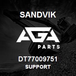 DT77009751 Sandvik SUPPORT | AGA Parts
