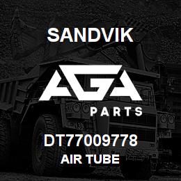 DT77009778 Sandvik AIR TUBE | AGA Parts