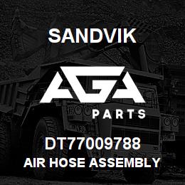 DT77009788 Sandvik AIR HOSE ASSEMBLY | AGA Parts
