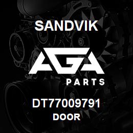 DT77009791 Sandvik DOOR | AGA Parts