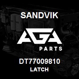 DT77009810 Sandvik LATCH | AGA Parts