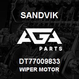 DT77009833 Sandvik WIPER MOTOR | AGA Parts