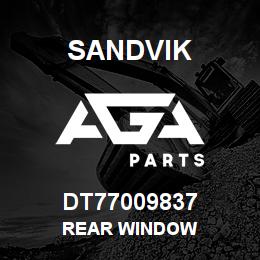 DT77009837 Sandvik REAR WINDOW | AGA Parts