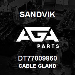 DT77009860 Sandvik CABLE GLAND | AGA Parts