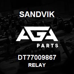 DT77009867 Sandvik RELAY | AGA Parts