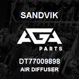 DT77009898 Sandvik AIR DIFFUSER | AGA Parts