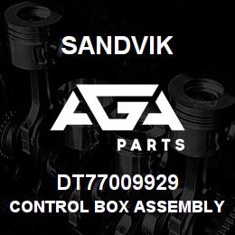 DT77009929 Sandvik CONTROL BOX ASSEMBLY | AGA Parts