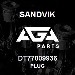 DT77009936 Sandvik PLUG | AGA Parts