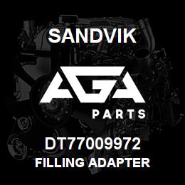 DT77009972 Sandvik FILLING ADAPTER | AGA Parts