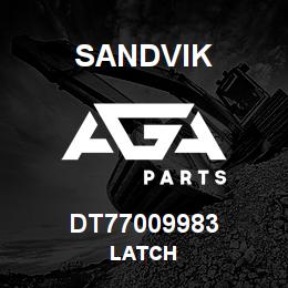 DT77009983 Sandvik LATCH | AGA Parts