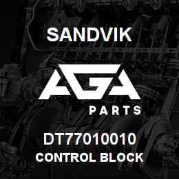 DT77010010 Sandvik CONTROL BLOCK | AGA Parts