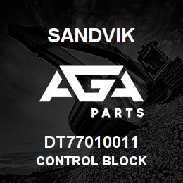 DT77010011 Sandvik CONTROL BLOCK | AGA Parts