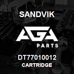 DT77010012 Sandvik CARTRIDGE | AGA Parts