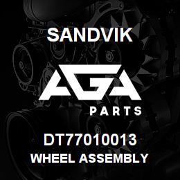 DT77010013 Sandvik WHEEL ASSEMBLY | AGA Parts