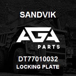 DT77010032 Sandvik LOCKING PLATE | AGA Parts