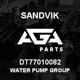 DT77010082 Sandvik WATER PUMP GROUP | AGA Parts