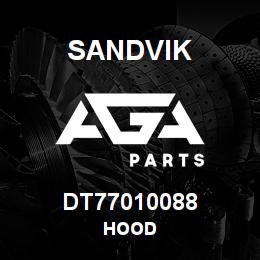 DT77010088 Sandvik HOOD | AGA Parts