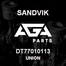 DT77010113 Sandvik UNION | AGA Parts