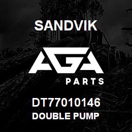 DT77010146 Sandvik DOUBLE PUMP | AGA Parts