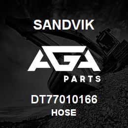 DT77010166 Sandvik HOSE | AGA Parts