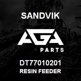 DT77010201 Sandvik RESIN FEEDER | AGA Parts
